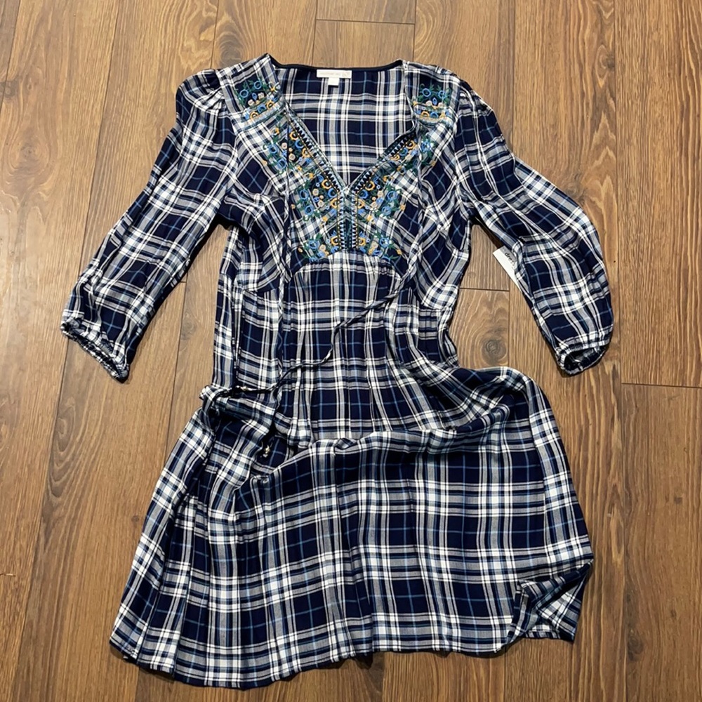 Dress Barn plaid dress